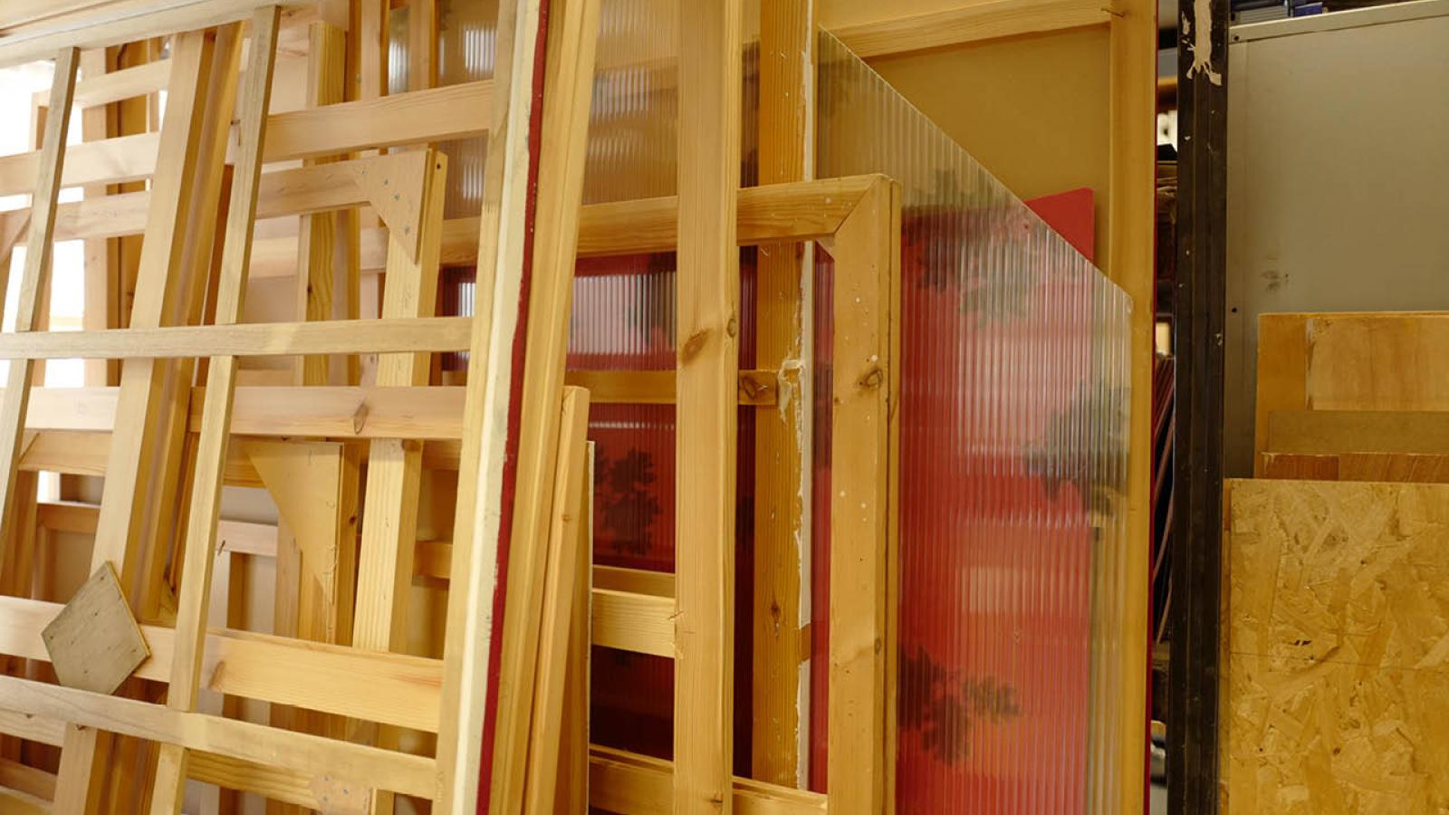 Wooden pallets