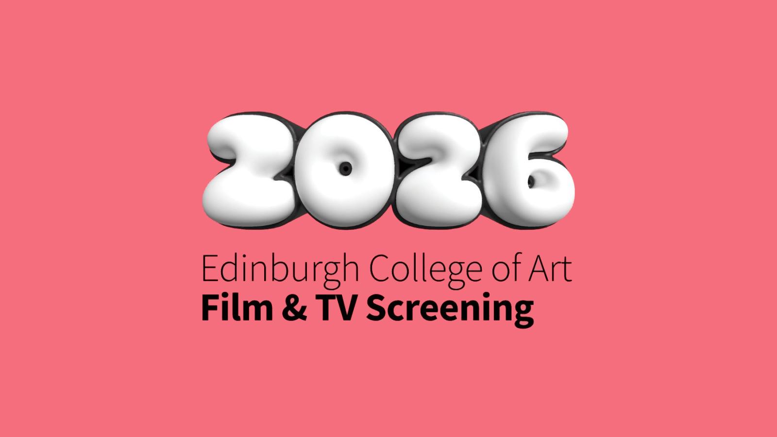 A salmon pink background with an inflated looking number reading 2026.