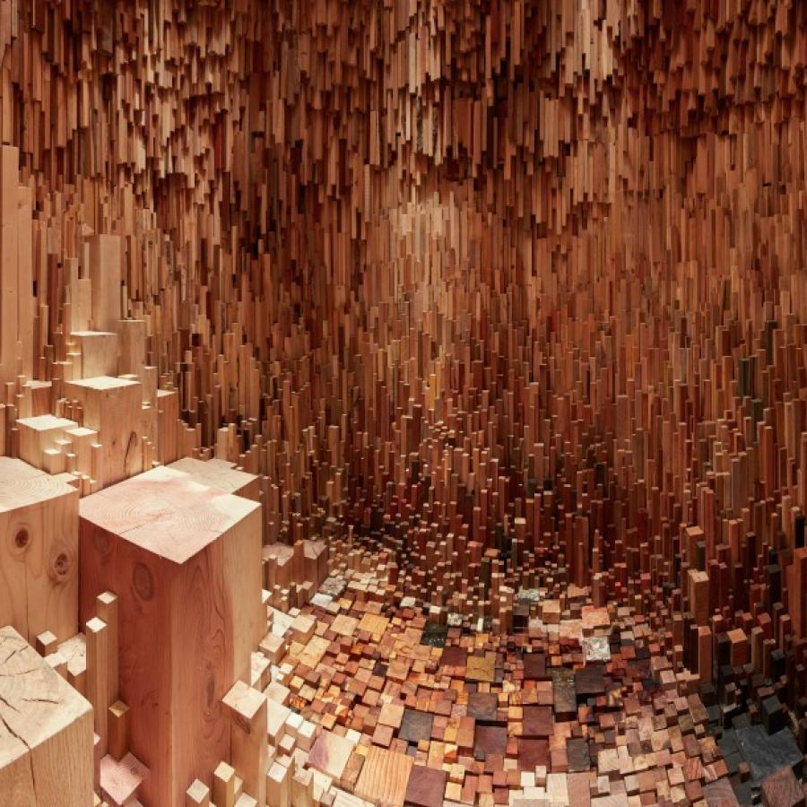 Working at the intersection between art and science is renowned artist, Katie Paterson, who found the programme's lack of boundaries allowed her to develop a cross-disciplinary approach.