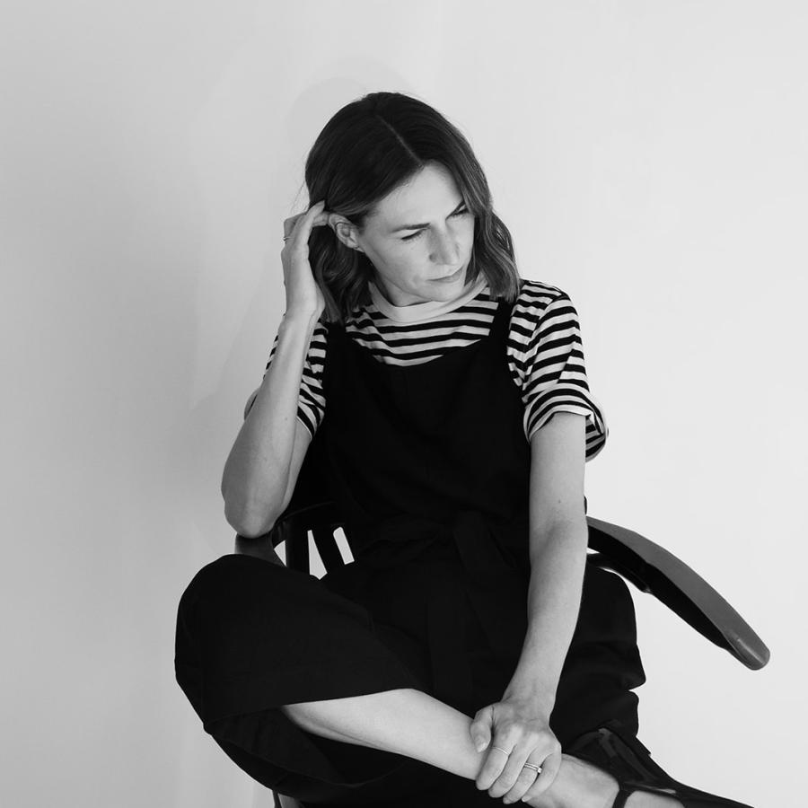 photo of Katie Braid in monchrome