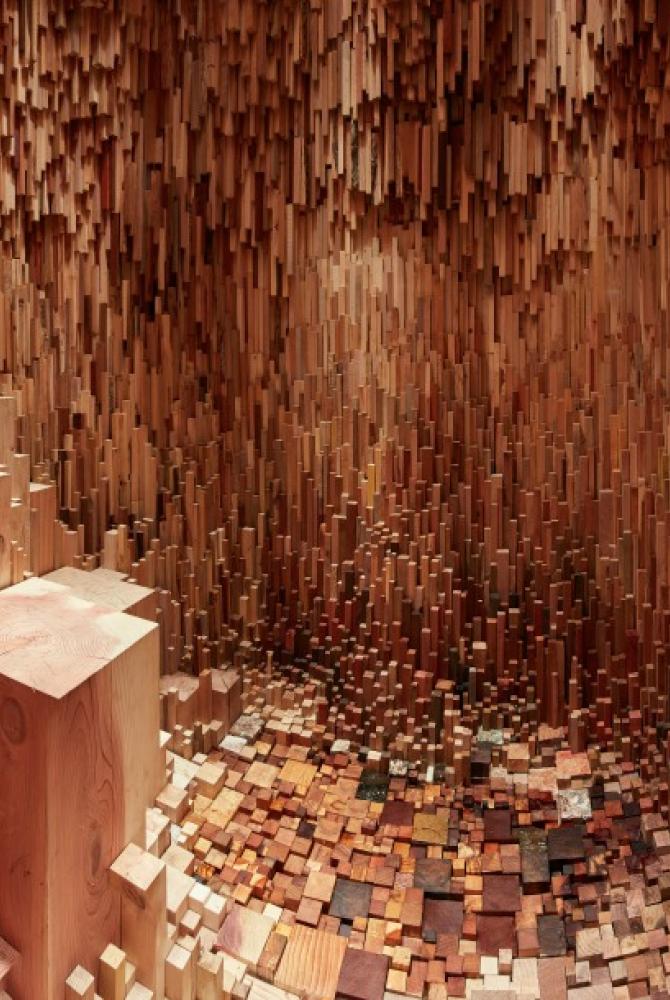 Working at the intersection between art and science is renowned artist, Katie Paterson, who found the programme's lack of boundaries allowed her to develop a cross-disciplinary approach.