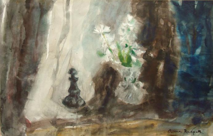 White Hyacinths by Anne Redpath