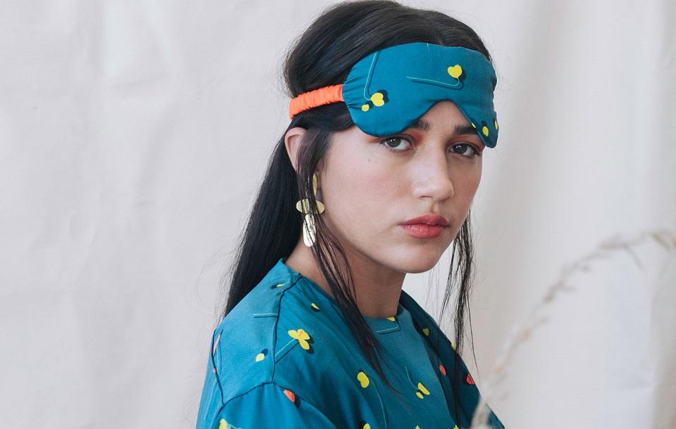 Solas sleepwear and mask