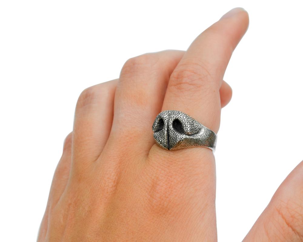 Dog Nose Ring by Kathryn Reid