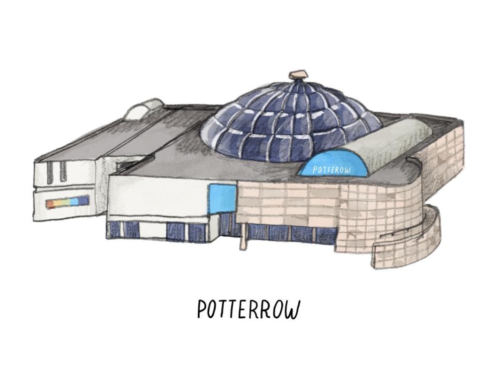 An illustration of Potterrow