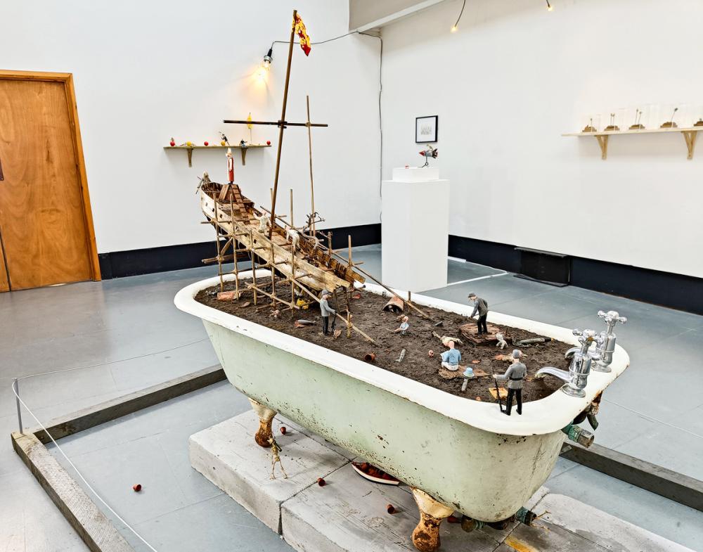 These are the Yoyages - Sculpture - Peter Hanmer