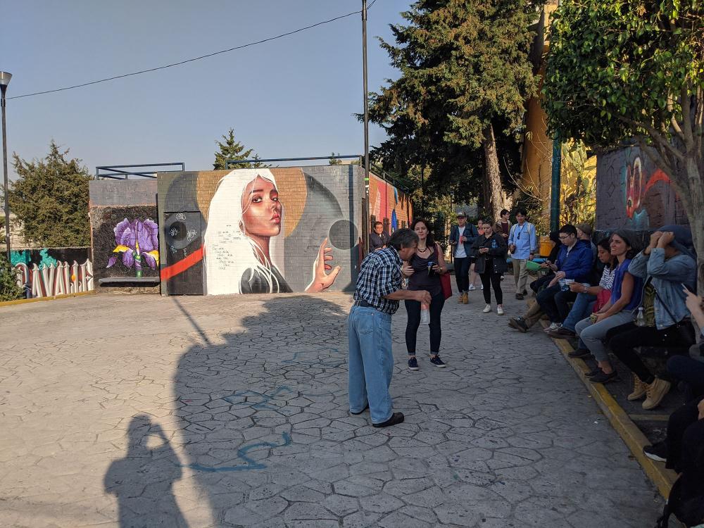 Field visit in Mexico City, 2020