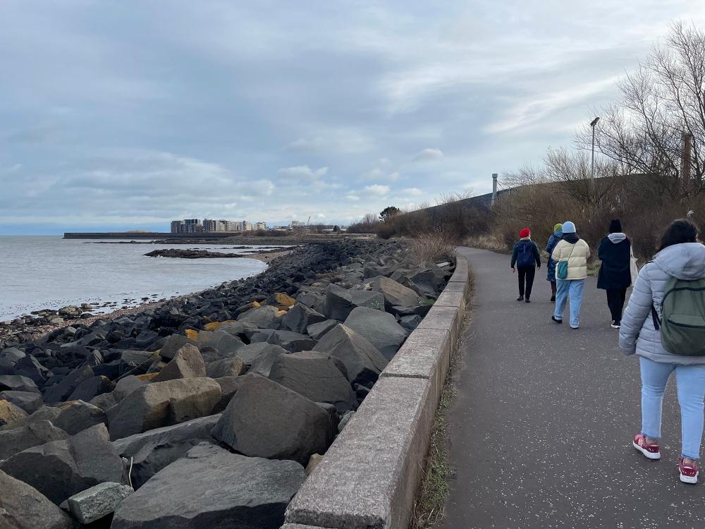 Field visit in Granton Waterfront, 2021